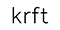 KRFT