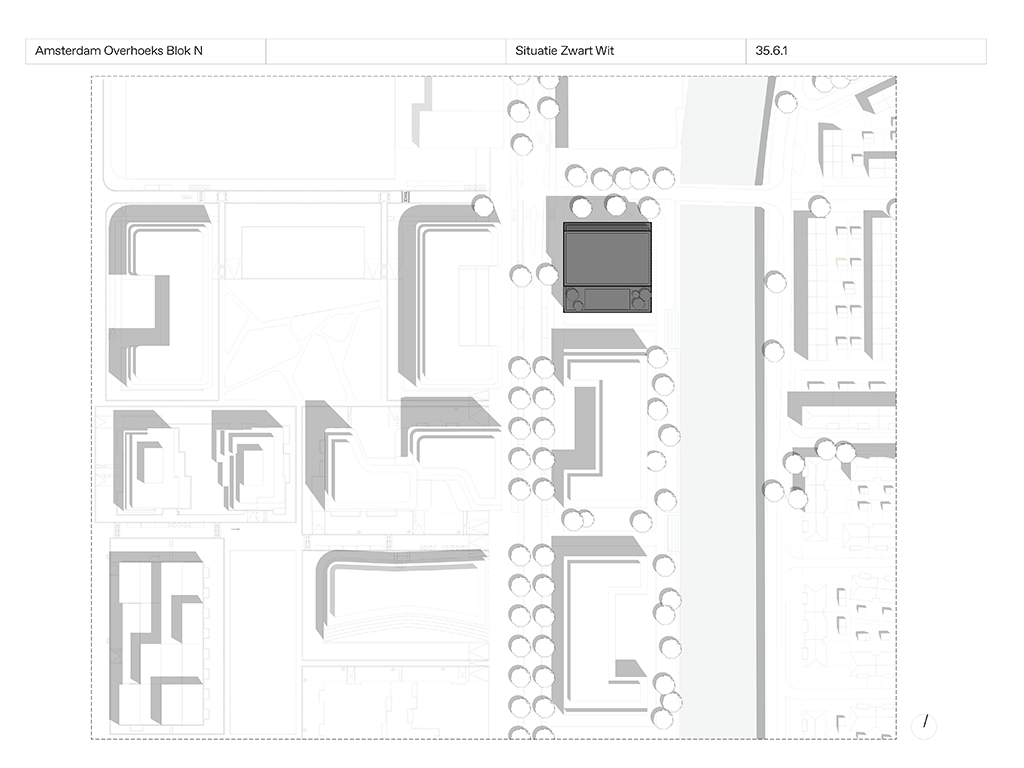 De Louise_De Zwarte Hond_situatietekening schaal 1
