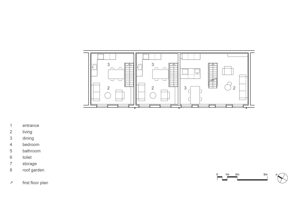 02_hofjeswoningen westeinde by studio suit first floor plan
