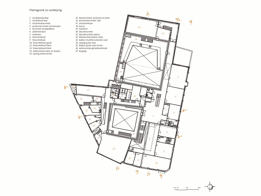 02_Neushoorn_plattegrond_1e_verdieping