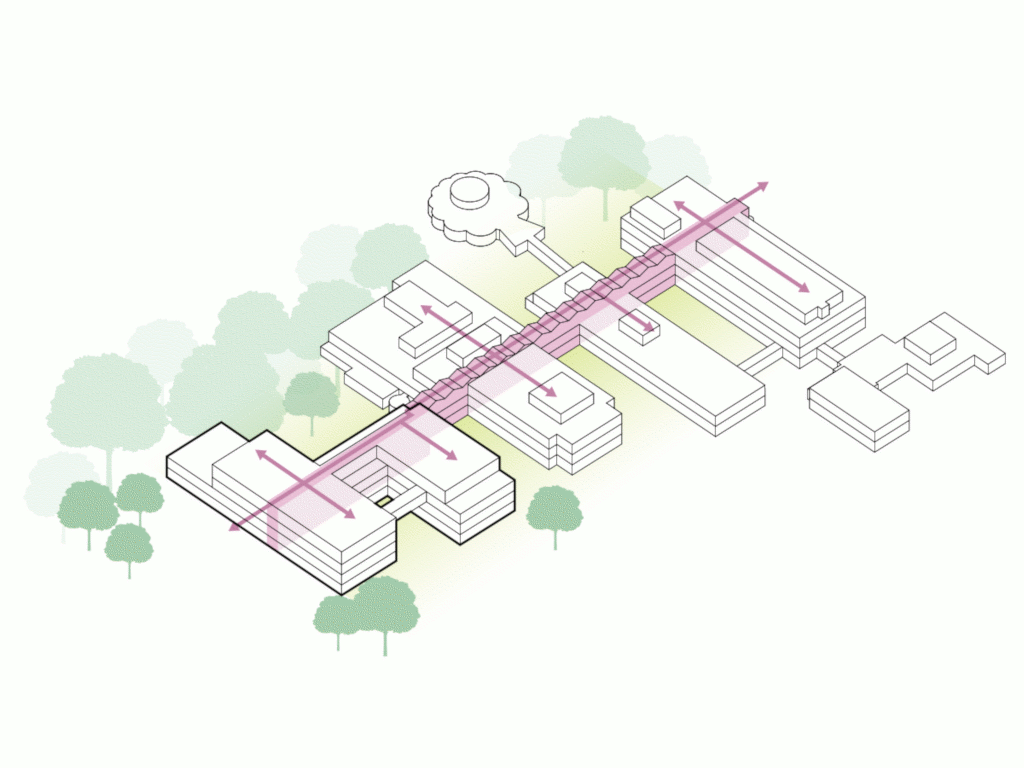 10_EGM architecten_Sint Maartenskliniek_schema_structuur_© EGM architecten