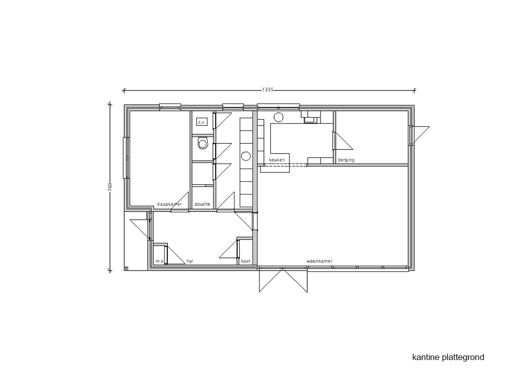 1_kantine plattegrond