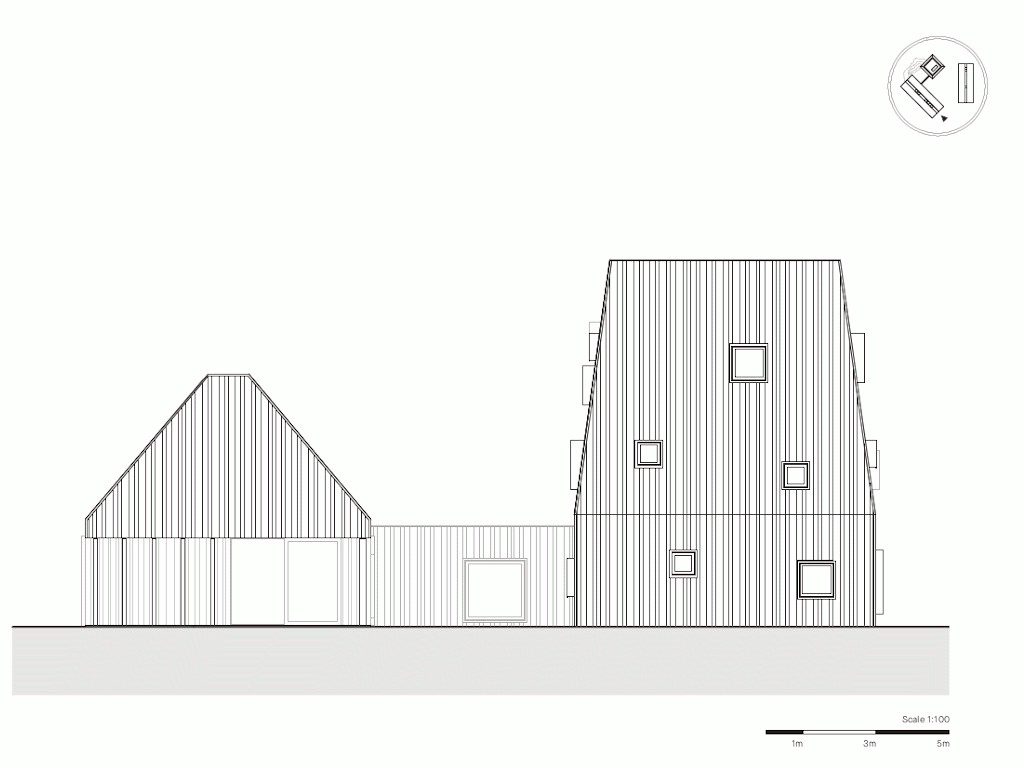 11_Elevation - villa - south